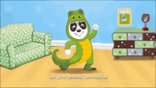 Panfu Dinosaur GIF - Panfu Dinosaur Dance GIFs