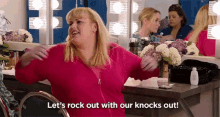 The Only Way To Rock GIF - Pith Perfect Rebel Wilson Rock Out GIFs