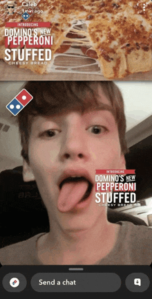 Caleb Domino'S Pizza GIF - Caleb Domino'S Pizza GIFs