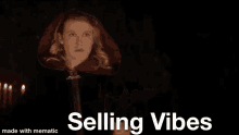 Rose Reynolds Selling Vibes GIF