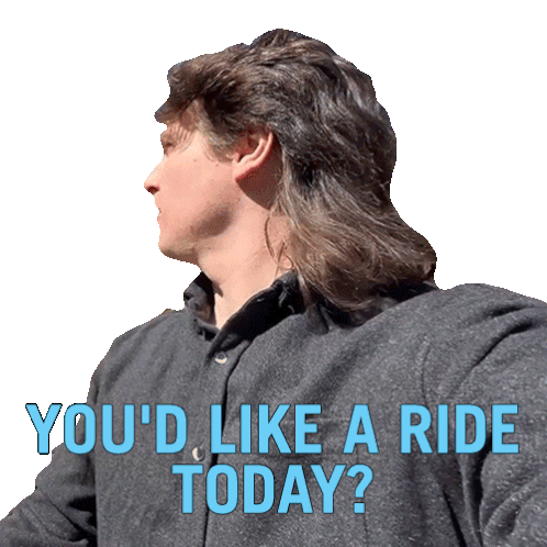 You'D Like A Ride Today Michael Downie Sticker - You'D Like A Ride Today Michael Downie Downielive Stickers