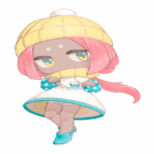 a white circle with a rainbow coming out of it on a brown background