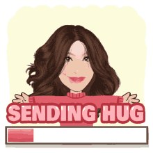 sending hugs love heart loading hugs