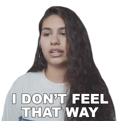 I Dont Feel That Way Alessia Cara Sticker - I Dont Feel That Way Alessia Cara I Dont Feel The Same Stickers