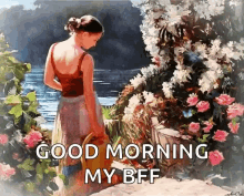 Good Morning My Bff Peaceful GIF - Good Morning My Bff Peaceful Art GIFs