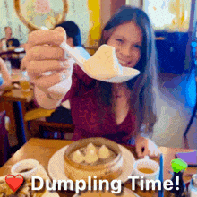 Mary Avina Dumplings GIF - Mary Avina Dumplings Big Smile GIFs