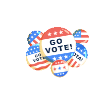Go Vote Vota Sticker - Go Vote Vota Election Day Stickers