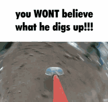 Digging A Hole Believe Me GIF