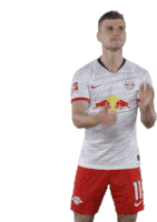 Beifall Timo Werner Sticker - Beifall Timo Werner Rb Leipzig Stickers