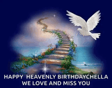 Happy Heavenly Birthday We Miss You GIF - Happy Heavenly Birthday We Miss You We Love You GIFs