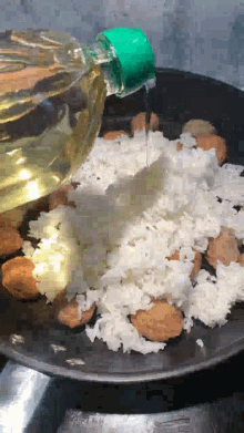 Oil Rice GIF - Oil Rice Meatball GIFs