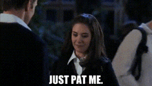 Just Pat Me Jeff And Annie GIF - Just Pat Me Jeff And Annie Head Pats GIFs