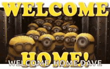 Welcome Home Minions GIF - Welcome Home Minions GIFs