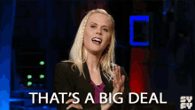 Thats A Big Deal Janet Varney GIF - Thats A Big Deal Janet Varney The Great Debate GIFs