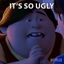 Its So Ugly Toby Domzalski GIF - Its So Ugly Toby Domzalski Trollhunters Tales Of Arcadia GIFs