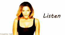 Listen - Listen GIF - Listen Tyra Banks GIFs
