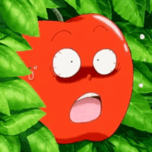 Apple Emotion Terrified GIF - Apple Emotion Terrified Scared GIFs