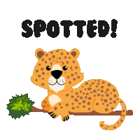 Cheetah Spotted Sticker - Cheetah Spotted Stickers