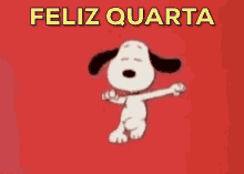 Snoopy / Feliz Quarta / Quarta-feira / Calendário GIF - Snoopy Happy Wednesday Wednesday GIFs