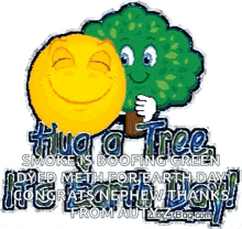 Hug A Tree Earth Day GIF