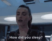 Lena Luthor Katie Mcgrath GIF - Lena Luthor Katie Mcgrath Sleep GIFs