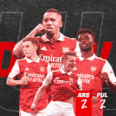Arsenal F.C. (2) Vs. Fulham F.C. (2) Post Game GIF - Soccer Epl English Premier League GIFs