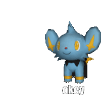 Okey Shinx Sticker - Okey Shinx Pokemon Stickers