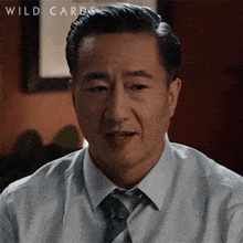 We Need To Talk Have A Seat Chief Li GIF - We Need To Talk Have A Seat Chief Li Wild Cards GIFs