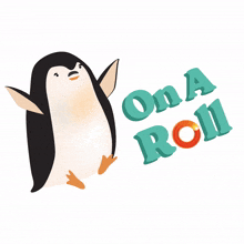 senoko on a roll penguin