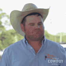 Disappointed Ethan Treadwell GIF - Disappointed Ethan Treadwell Ultimate Cowboy Showdown GIFs