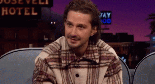 Shialabeouf Absolutely GIF - Shialabeouf Absolutely Pointing ...