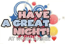 Have A Great Night At Work Angel GIF - Have A Great Night At Work Angel GIFs