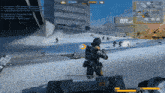 a screenshot of a video game with a sign that says " er "