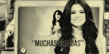 Muchas Gracias GIF - Muchas Gracias Gracias Selena Gomez GIFs