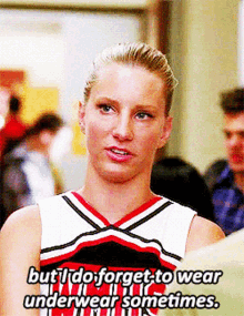 Glee Brittany Pierce GIF - Glee Brittany Pierce Underwear GIFs