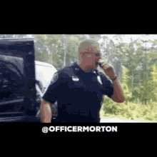 Officer Morton Badge GIF