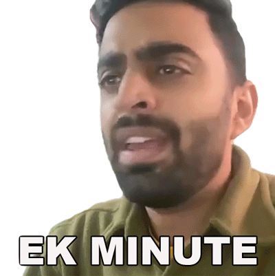 Ek Minute Rahul Dua Sticker - Ek Minute Rahul Dua एकमिनट Stickers