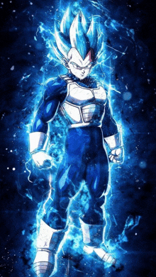 Vegeta Super Saiyan God GIFs