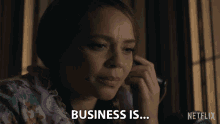 Business Is Tough Right Now Addie GIF - Business Is Tough Right Now Addie Carmen Ejogo GIFs