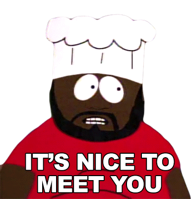 Its Nice To Meet You Jerome Mcelroy Sticker - Its Nice To Meet You Jerome Mcelroy South Park Stickers