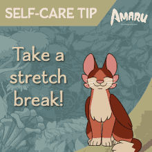 Stretch Amaru GIF - Stretch Amaru Take A Break GIFs