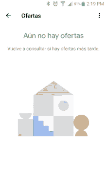 a screenshot of the ofertas app on a cell phone