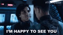 Im Happy To See You Marco Inaros GIF - Im Happy To See You Marco Inaros The Expanse GIFs