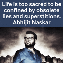 Abhijit Naskar Superstition GIF - Abhijit Naskar Superstition Afterlife GIFs