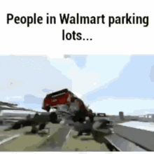 People In Walmart Parking Lots Epic Car Flip GIF - People In Walmart Parking Lots Epic Car Flip GIFs
