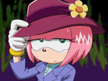 Sonic X Amy Amy Annoyed GIF - Sonic X Amy Amy Annoyed Sonic X Amy Hat GIFs