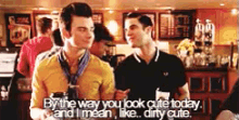 Glee Klaine GIF - Glee Klaine GIFs