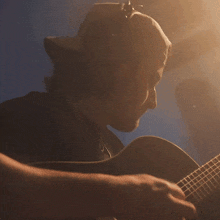 Playing A Guitar Austin Snell GIF - Playing A Guitar Austin Snell Lines Song GIFs
