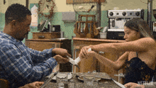 Dining Table Game Adam GIF - Dining Table Game Adam Mack GIFs