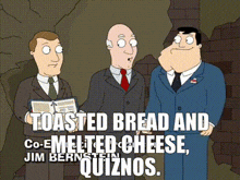American Dad Stan Smith GIF - American Dad Stan Smith Toasted Bread And Melted Cheese Quiznos GIFs